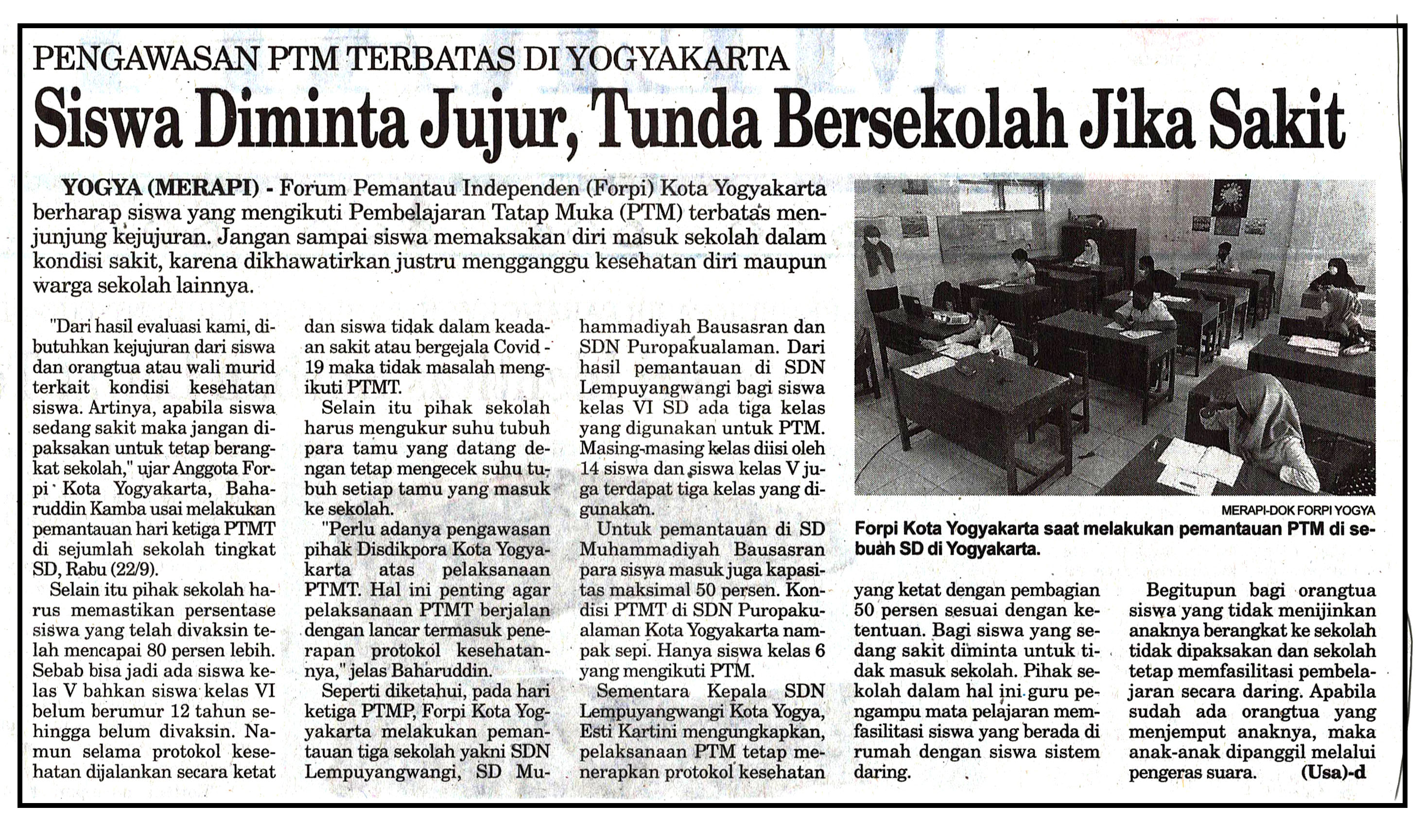 Kliping jogja terbaru