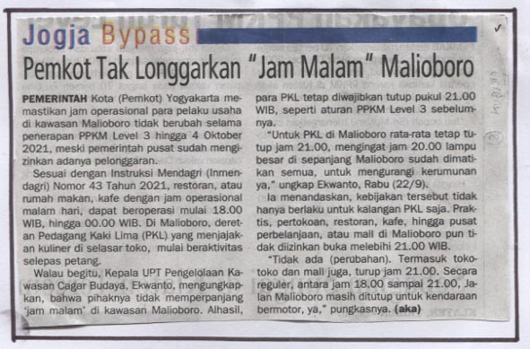 Kliping jogja terbaru