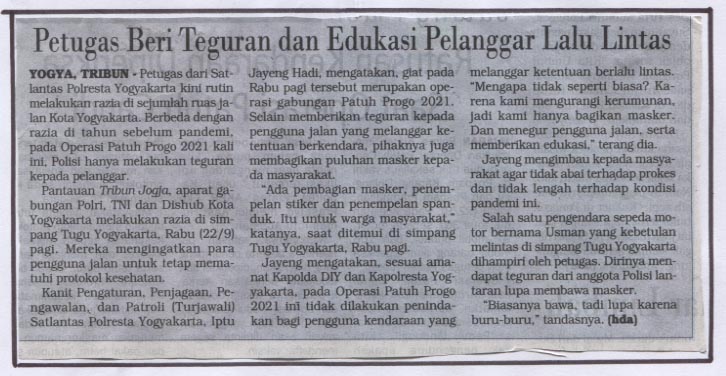 Kliping jogja terbaru
