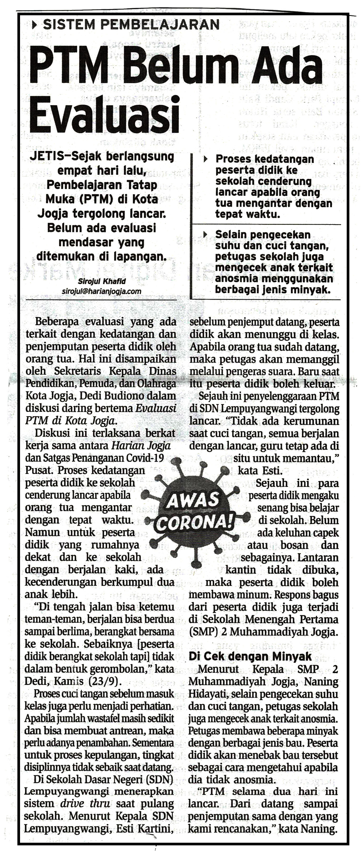Kliping jogja terbaru