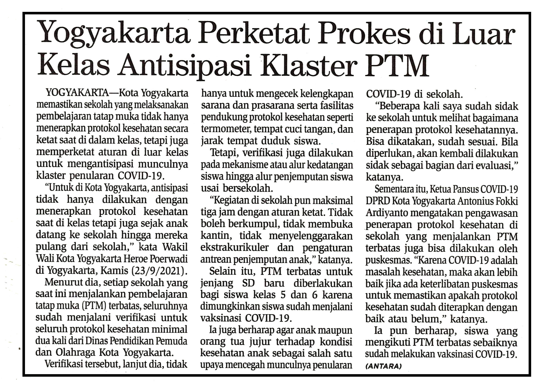 Kliping jogja terbaru