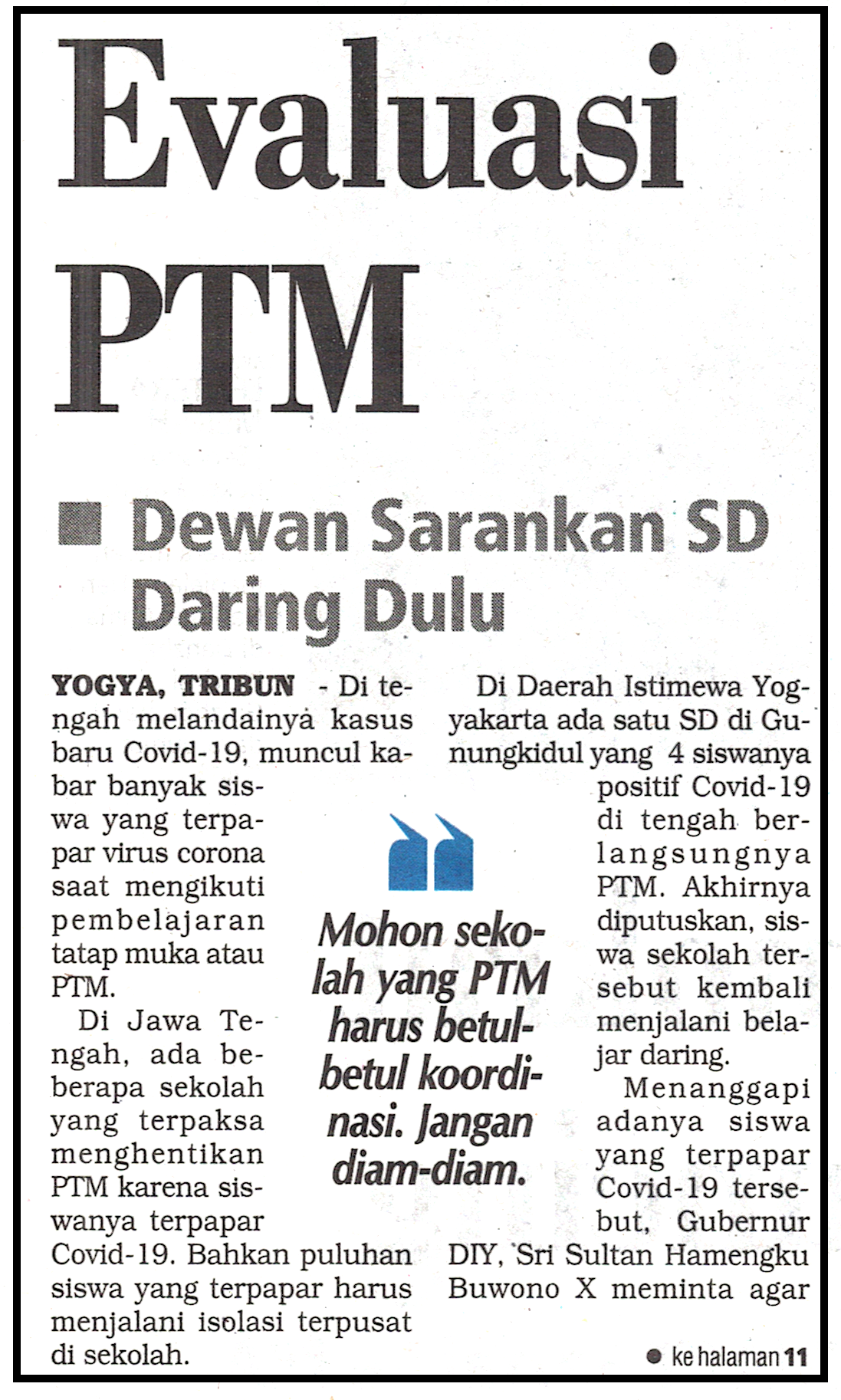 Kliping jogja terbaru