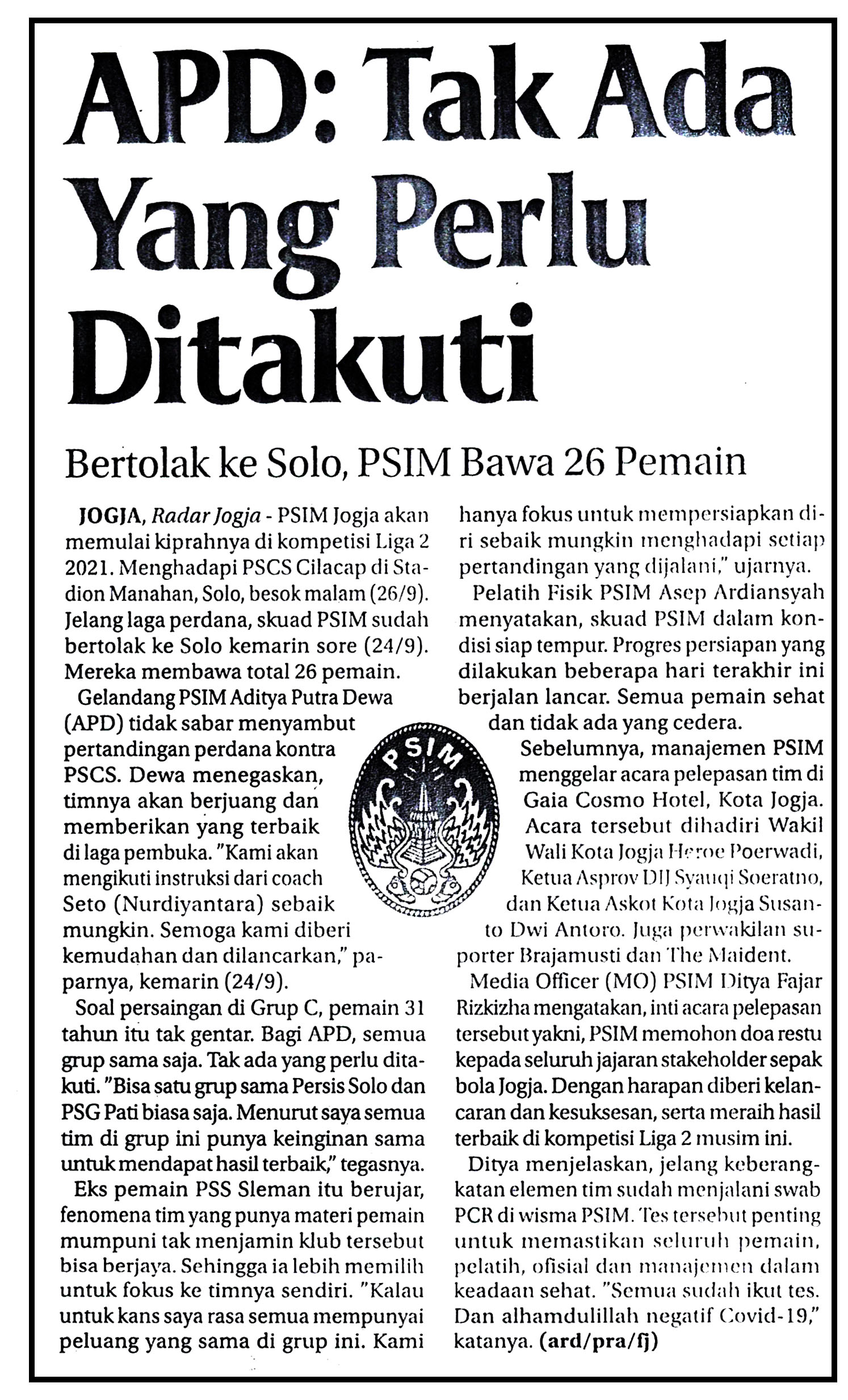 Kliping jogja terbaru
