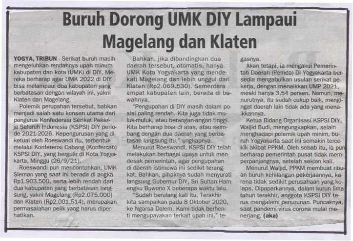 Kliping jogja terbaru