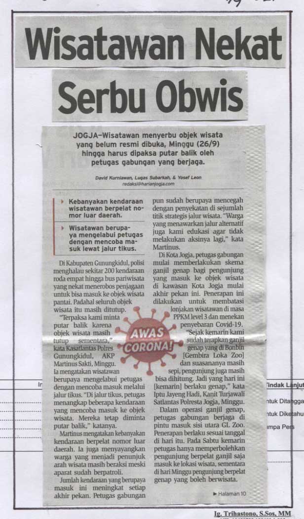Kliping jogja terbaru