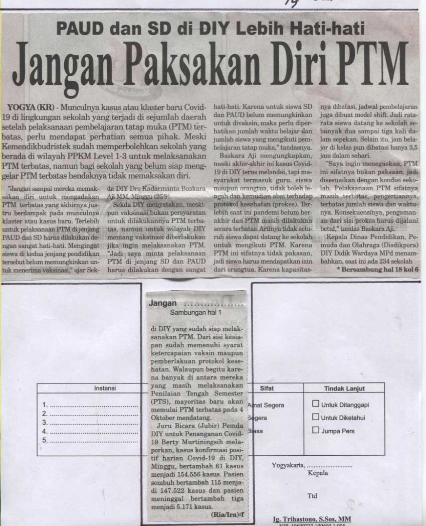 Kliping jogja terbaru