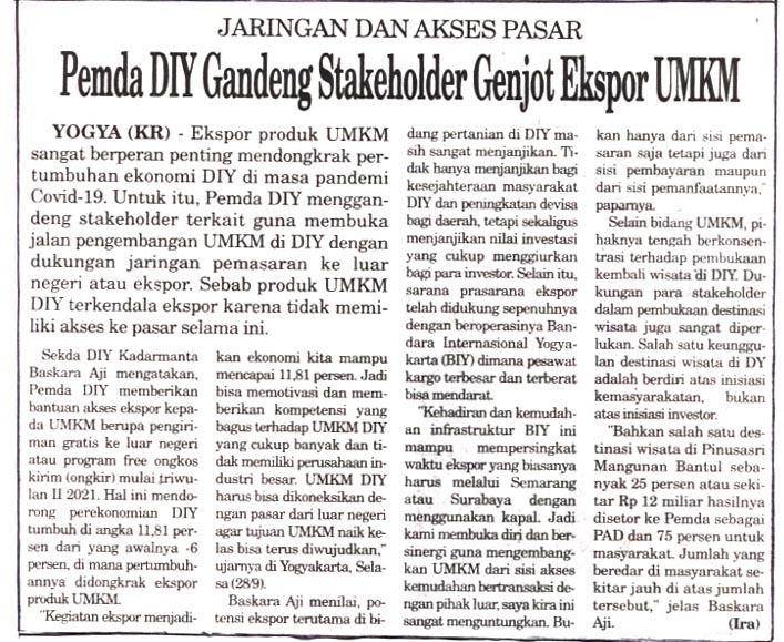 Kliping jogja terbaru