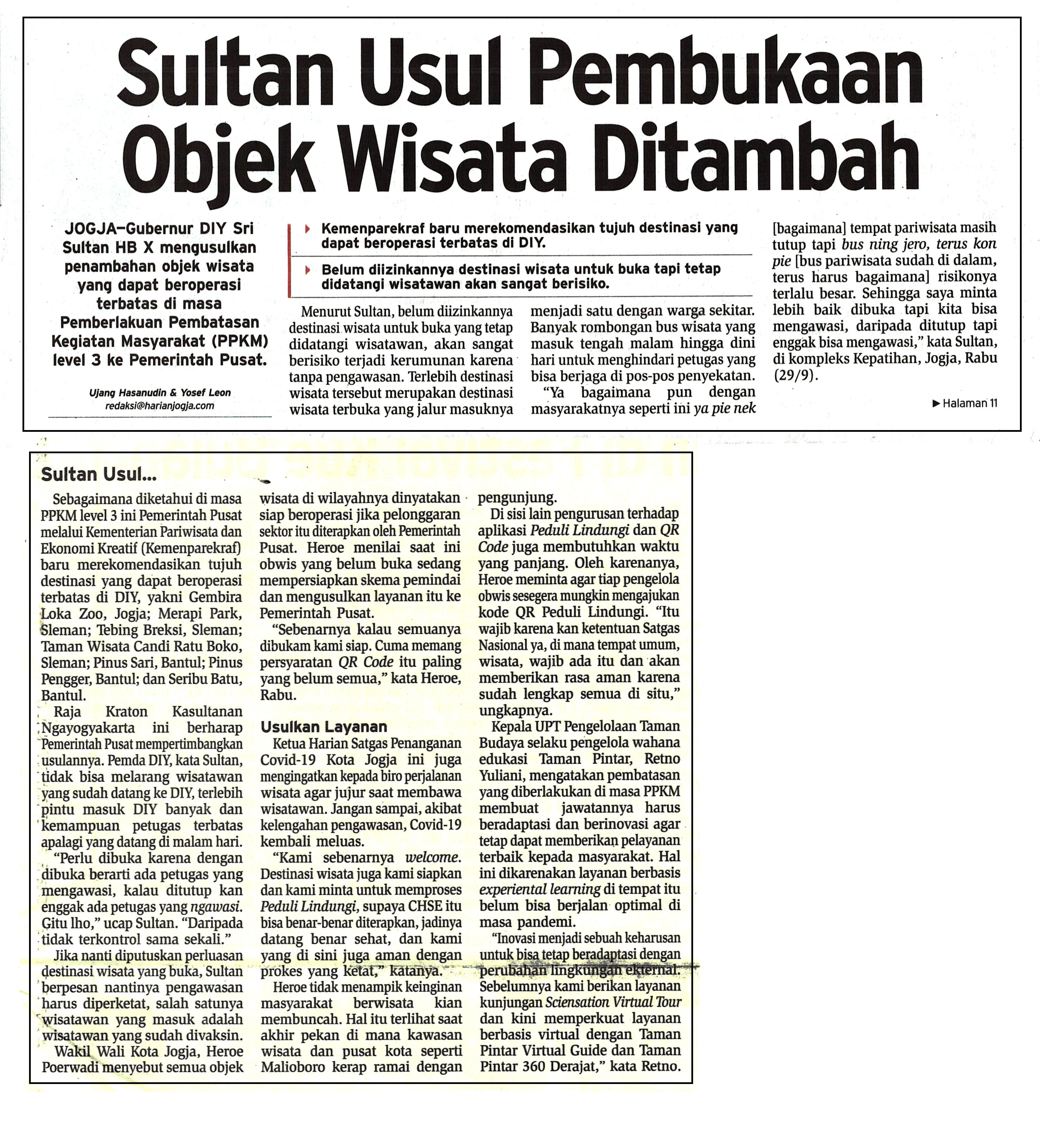 Kliping jogja terbaru