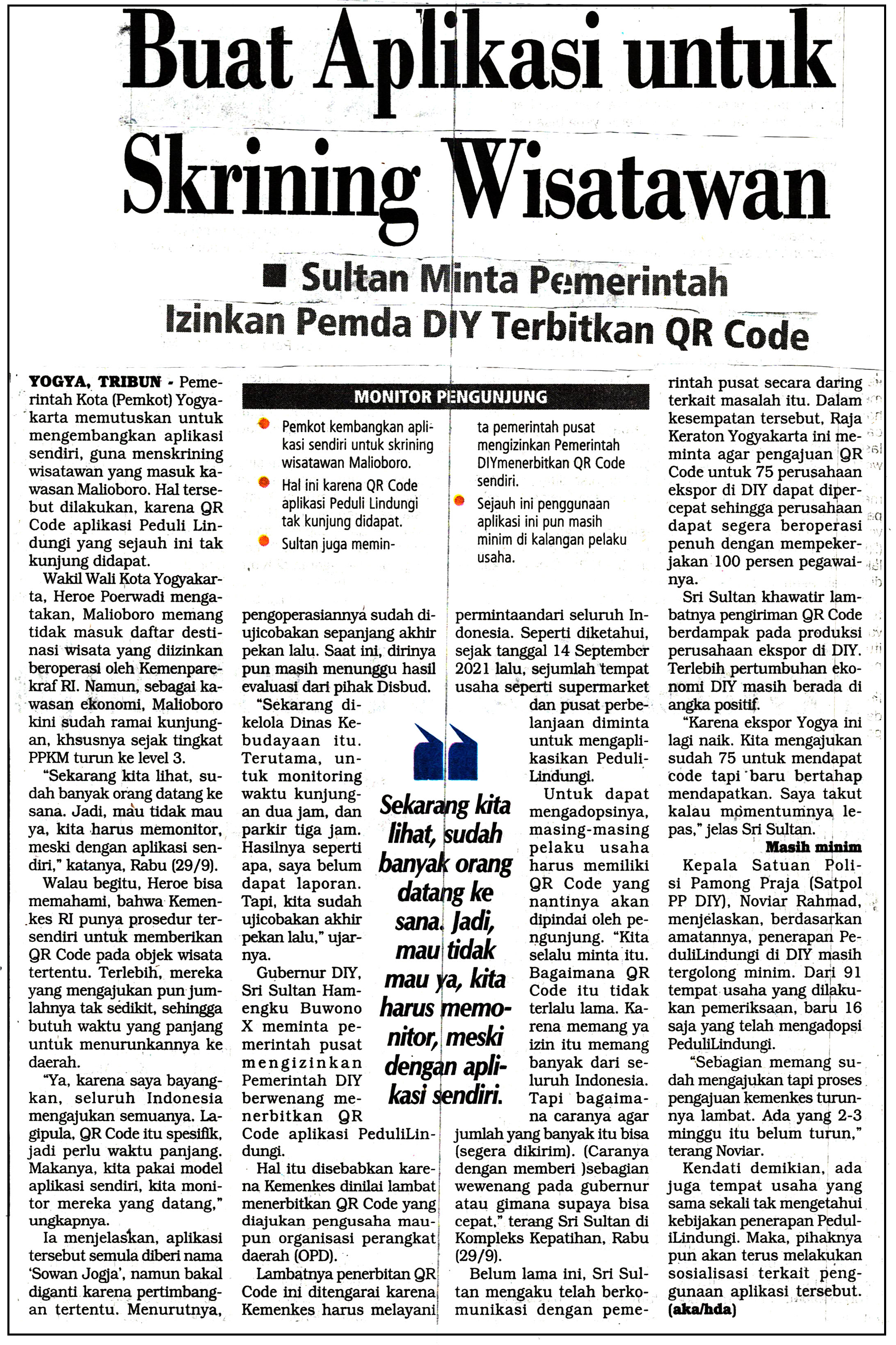Kliping jogja terbaru