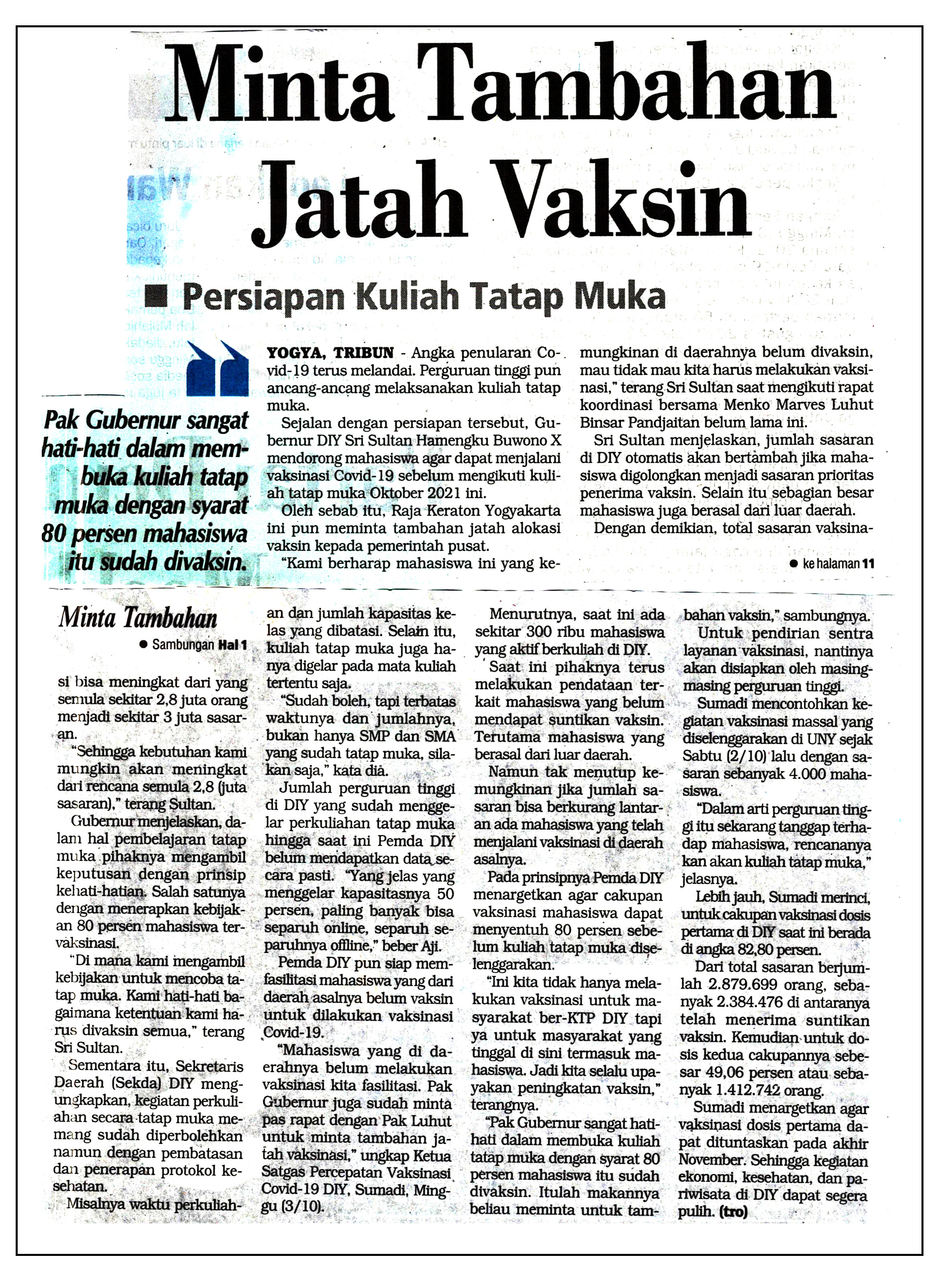 Kliping jogja terbaru