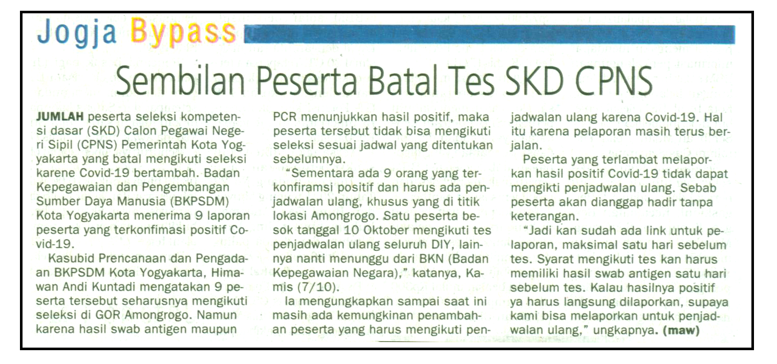 Kliping jogja terbaru