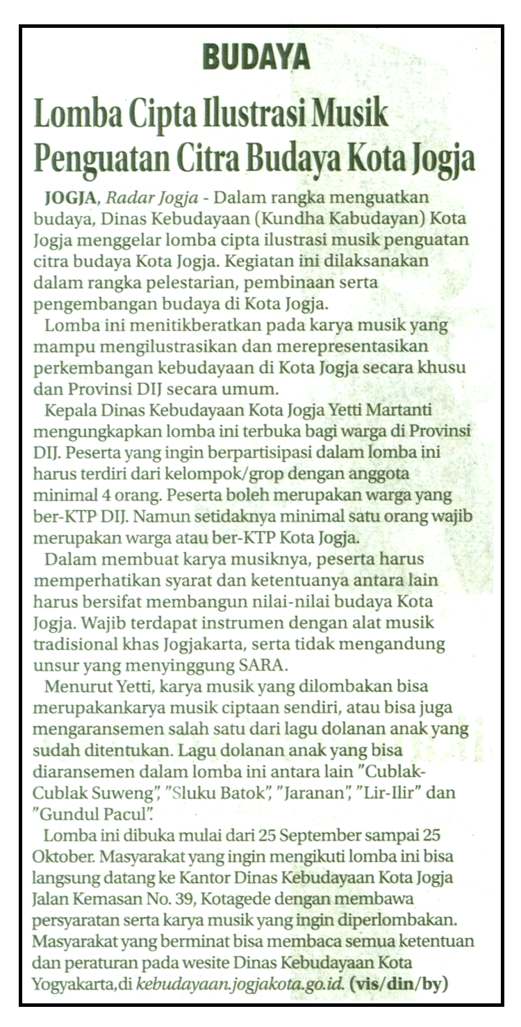 Kliping jogja terbaru