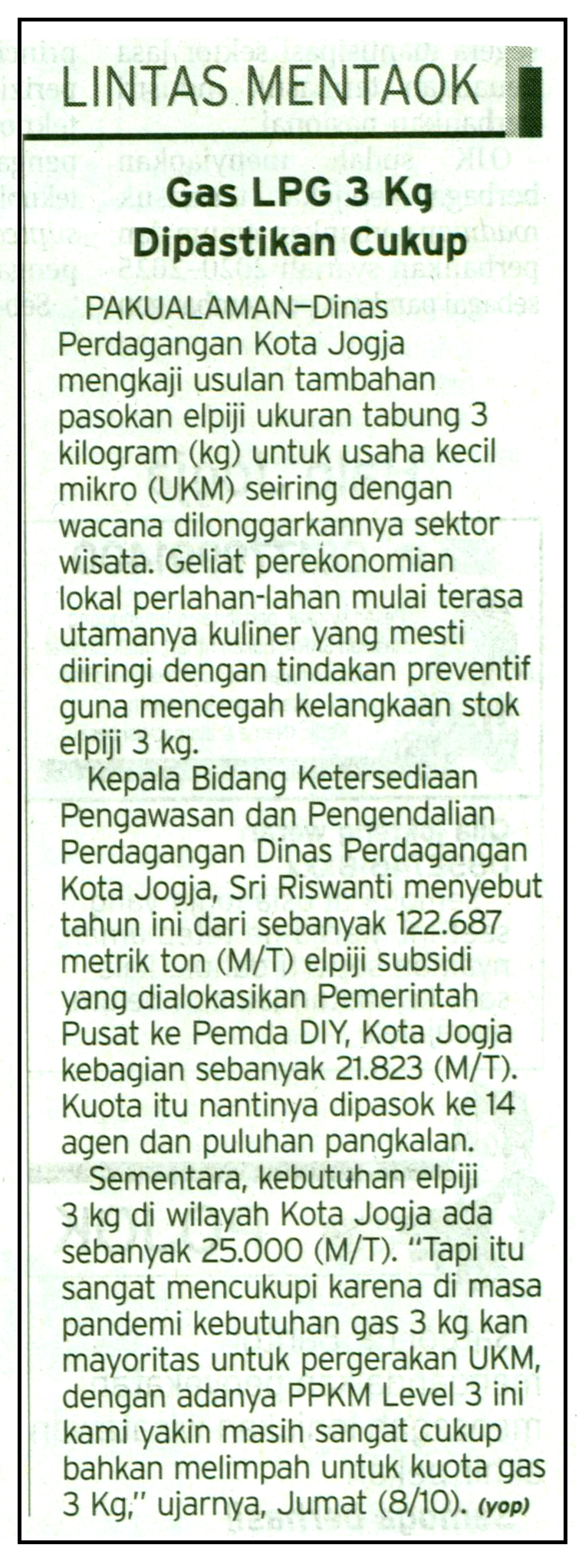 Kliping jogja terbaru