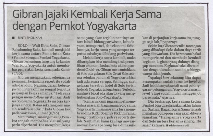 Kliping jogja terbaru