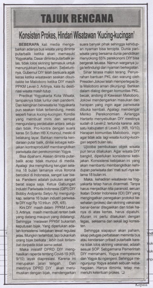 Kliping jogja terbaru