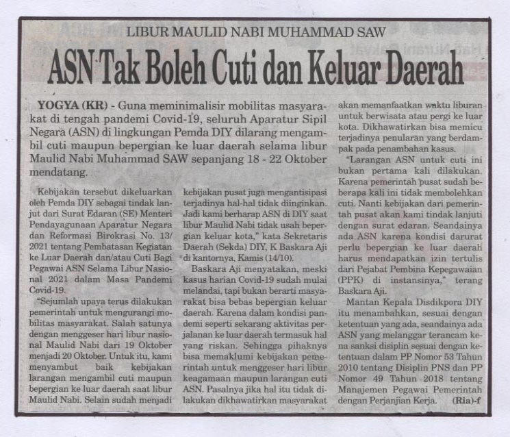 Kliping jogja terbaru