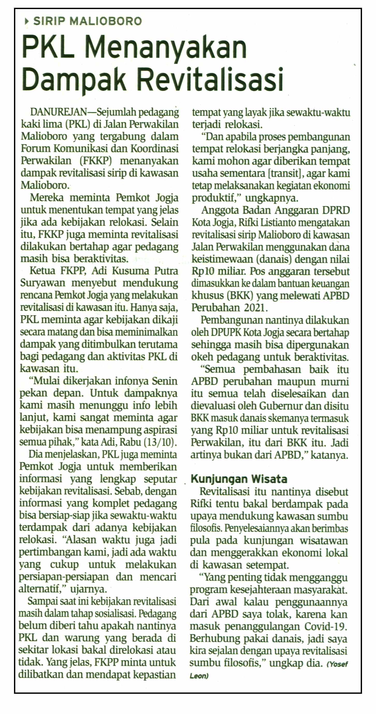 Kliping jogja terbaru