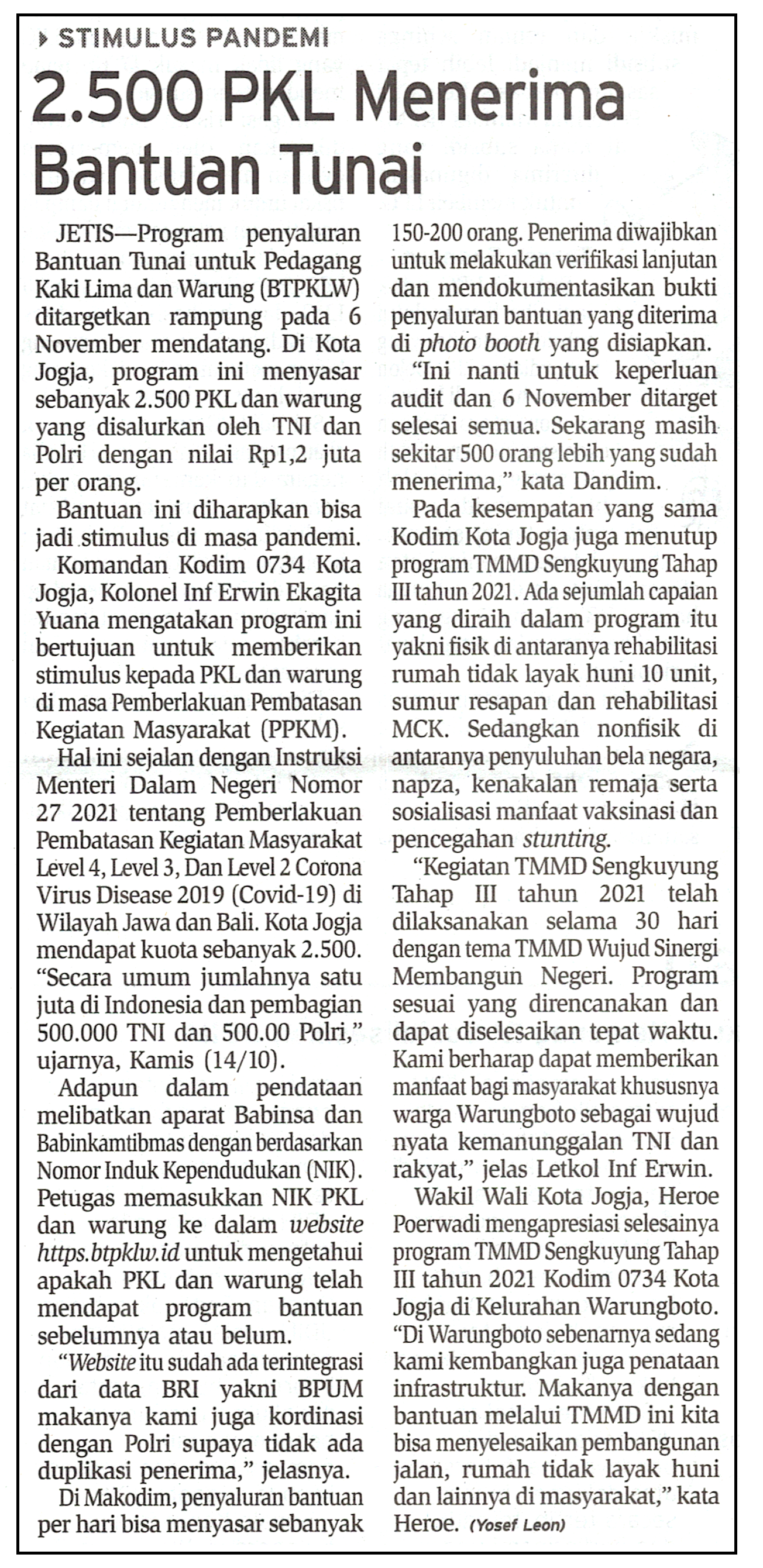 Kliping jogja terbaru
