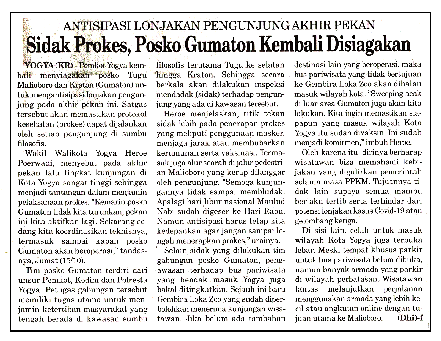 Kliping jogja terbaru
