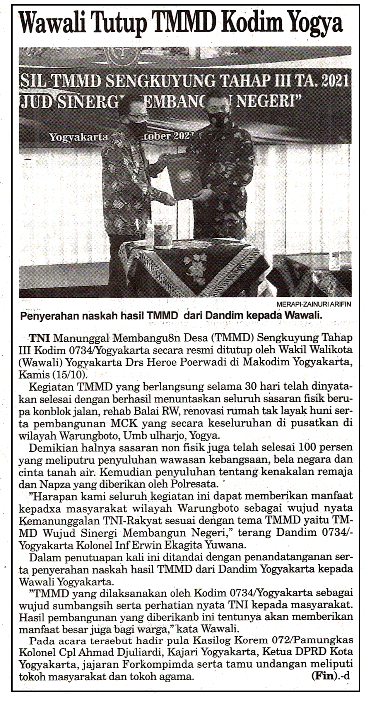 Kliping jogja terbaru