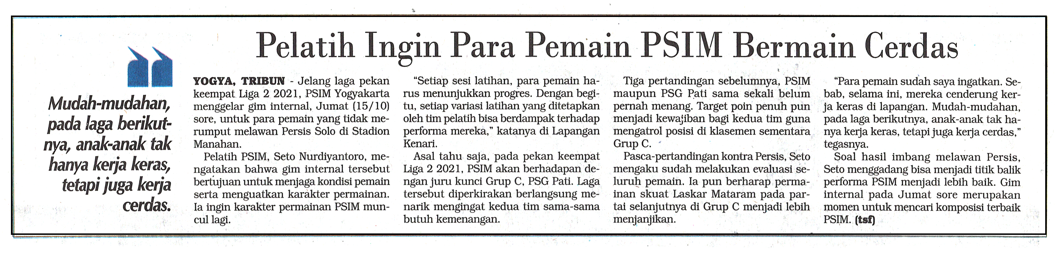 Kliping jogja terbaru