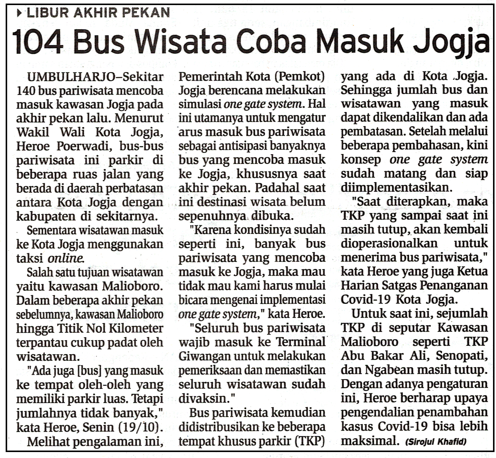 Kliping jogja terbaru