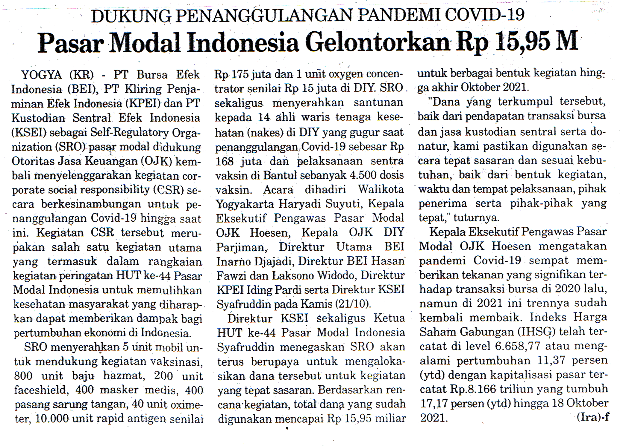 Kliping jogja terbaru