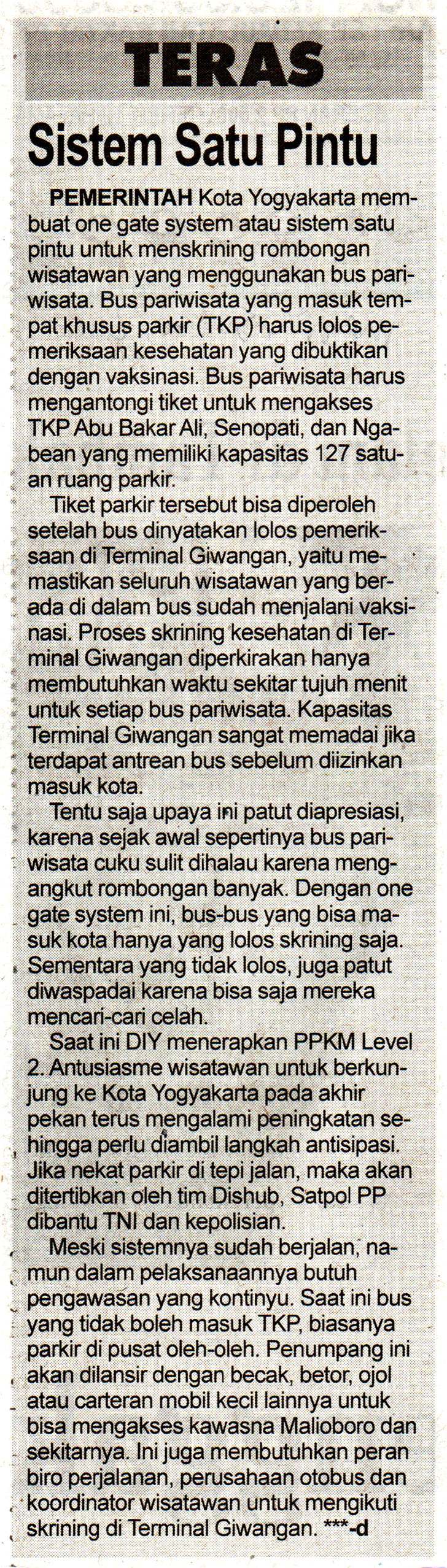 Kliping jogja terbaru