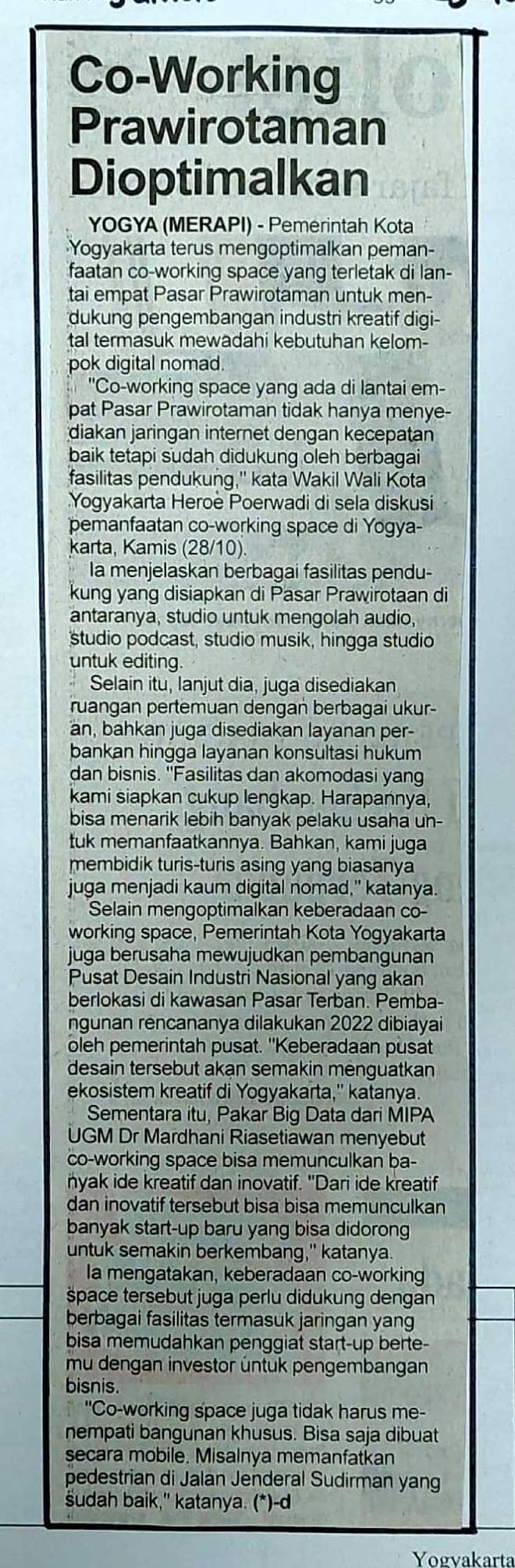 Kliping jogja terbaru