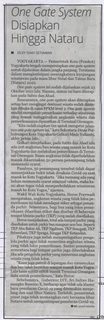 Kliping jogja terbaru