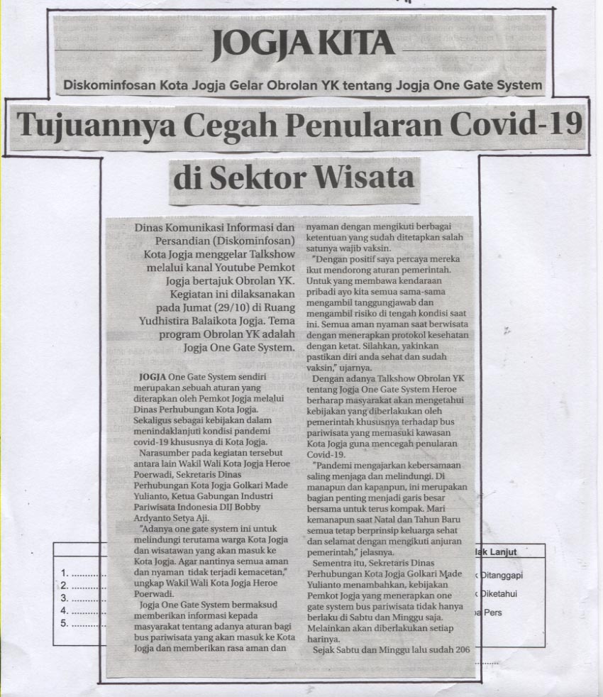 Kliping jogja terbaru