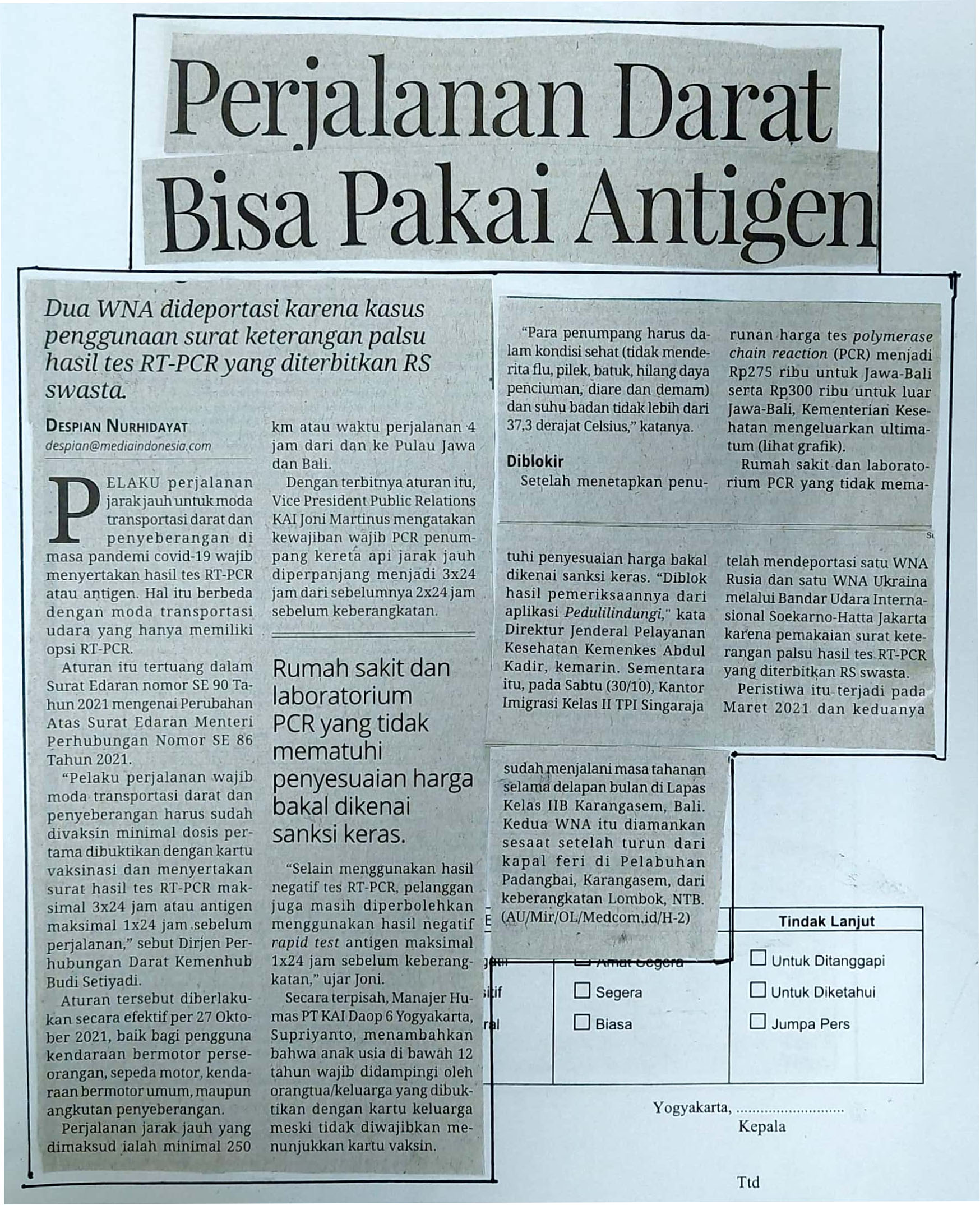 Kliping jogja terbaru