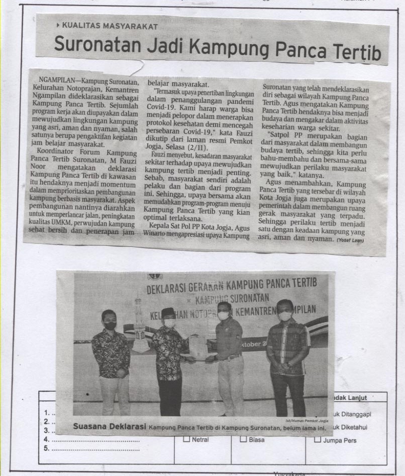 Kliping jogja terbaru
