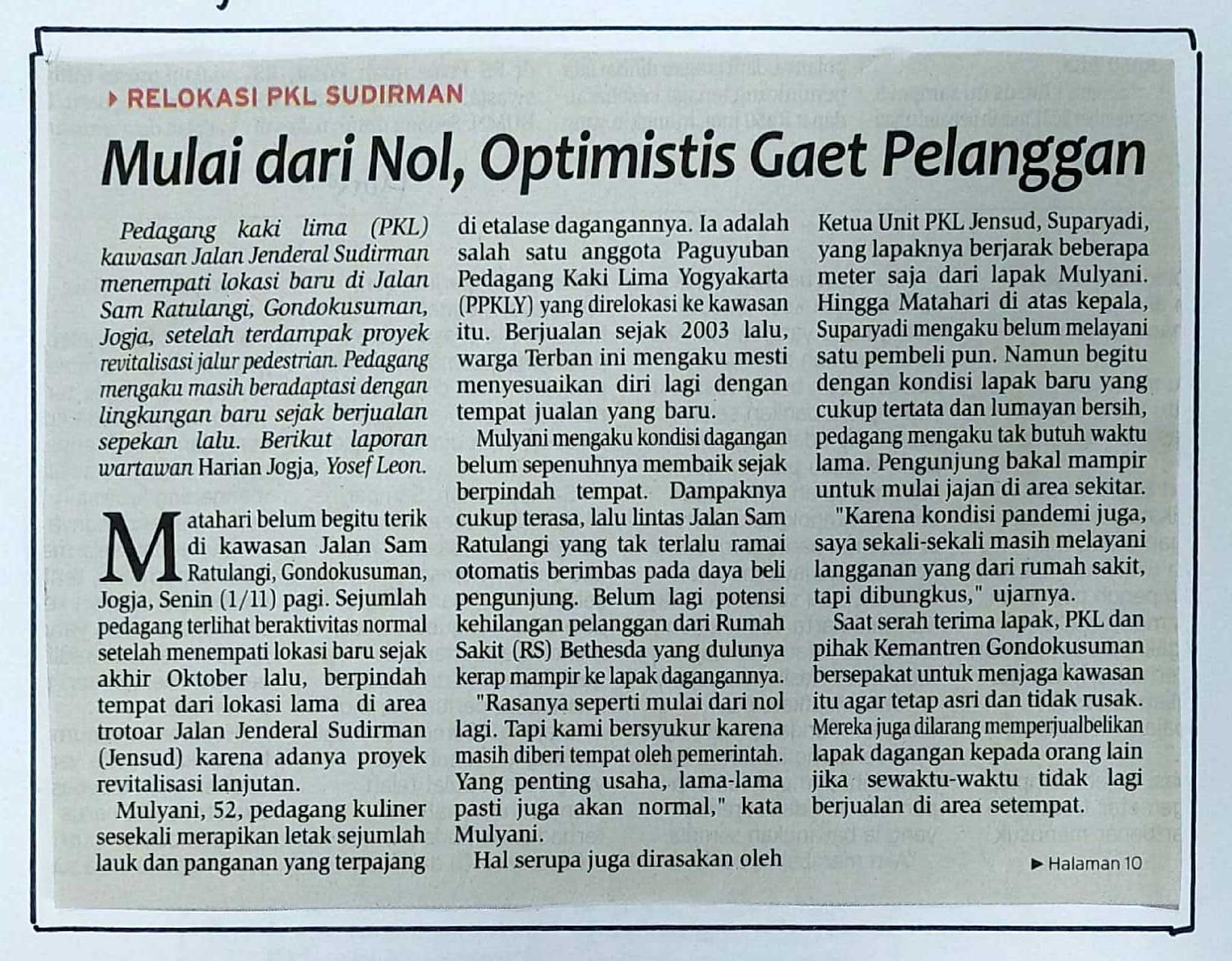 Kliping jogja terbaru