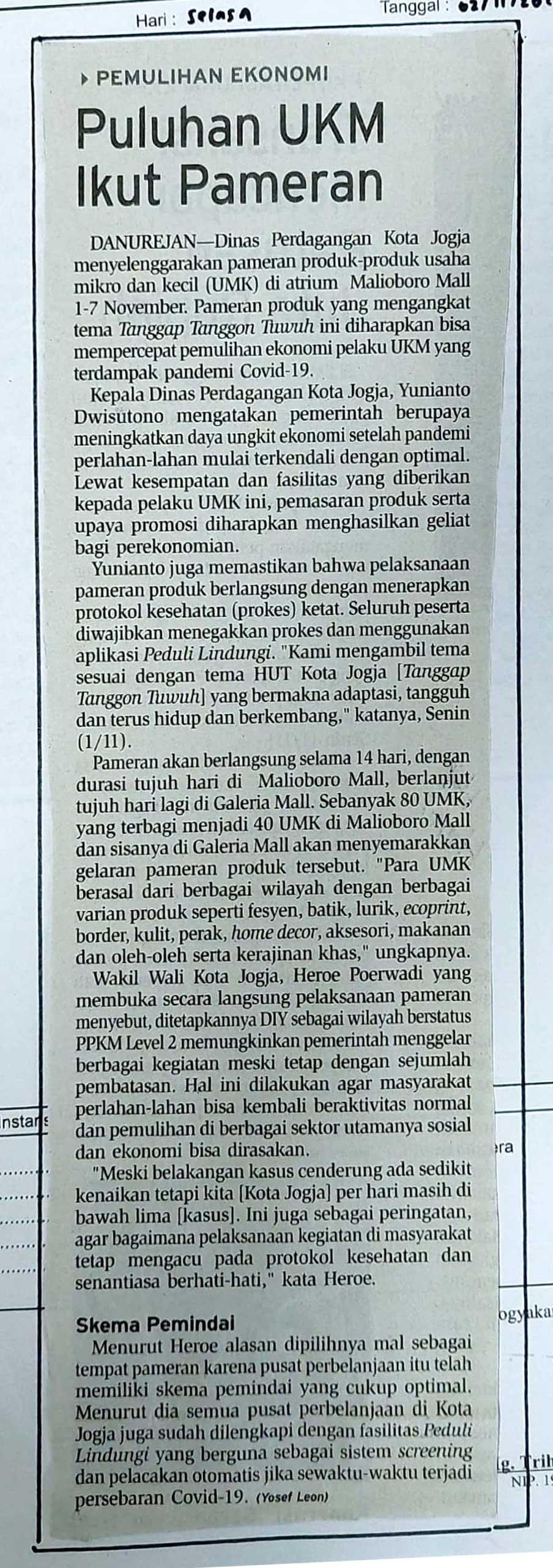 Kliping jogja terbaru