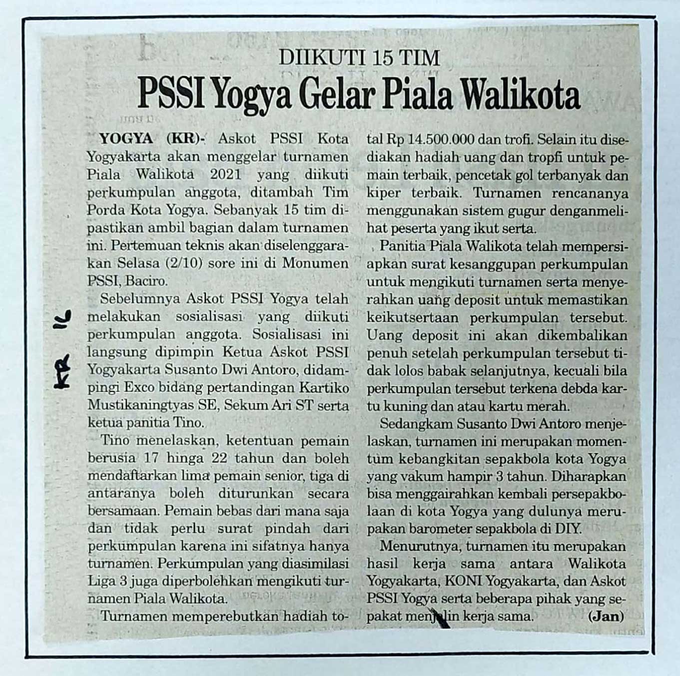 Kliping jogja terbaru