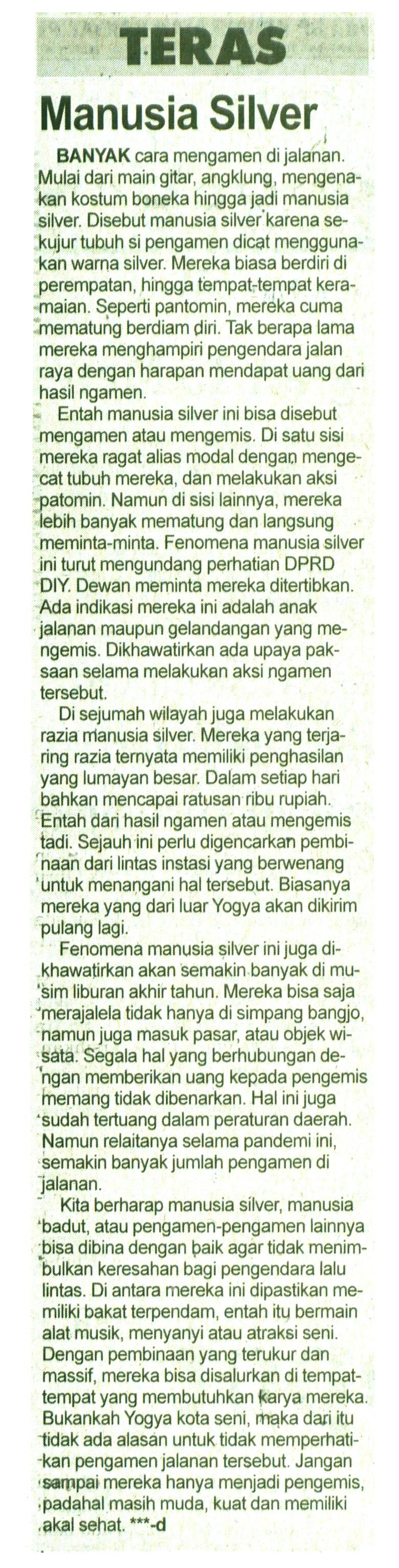 Kliping jogja terbaru