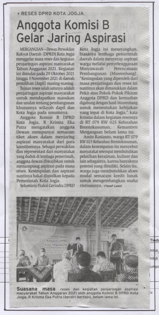 Kliping jogja terbaru