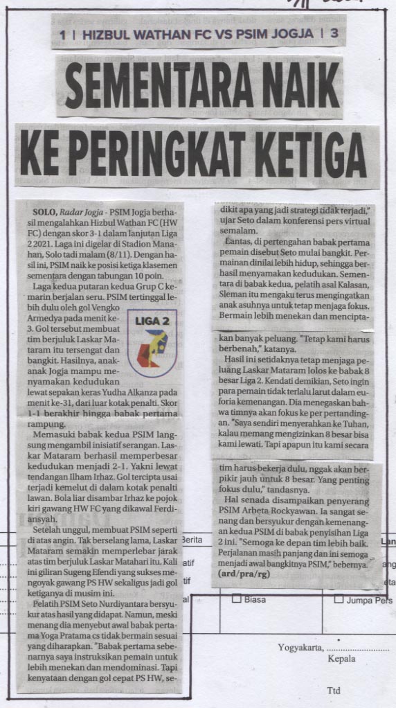 Kliping jogja terbaru