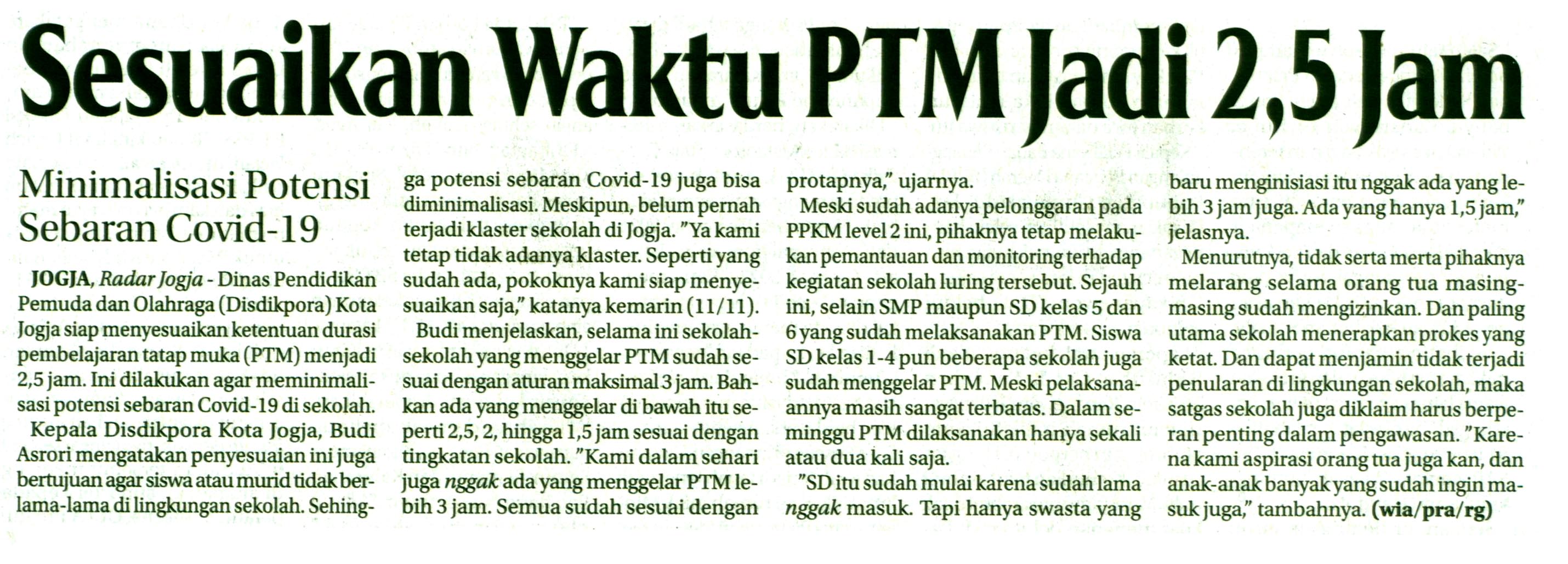 Kliping jogja terbaru