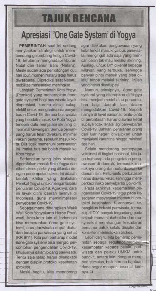 Kliping jogja terbaru
