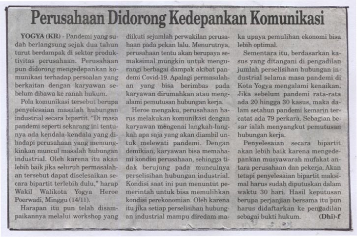 Kliping jogja terbaru