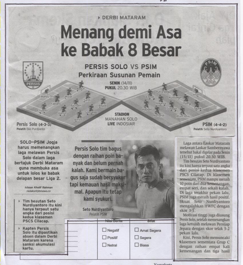 Kliping jogja terbaru