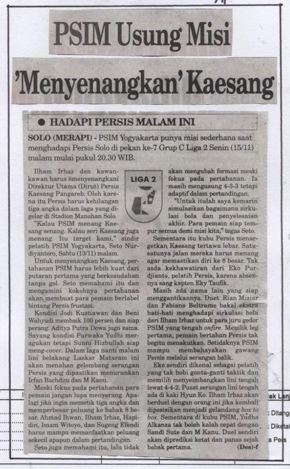 Kliping jogja terbaru