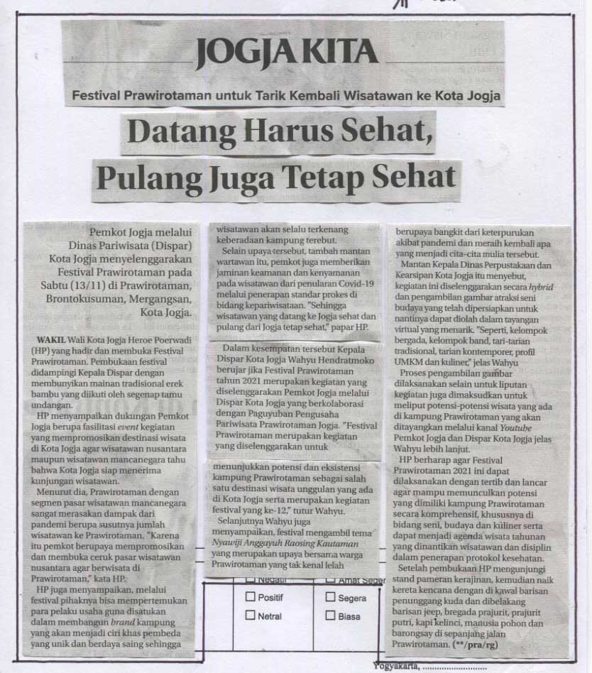 Kliping jogja terbaru