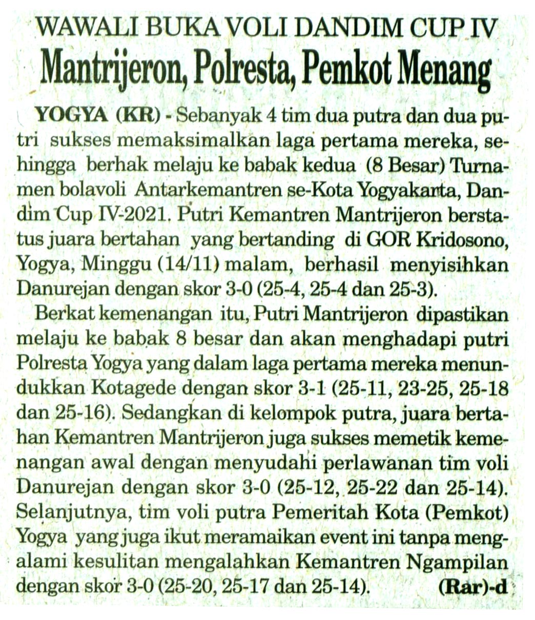 Kliping jogja terbaru