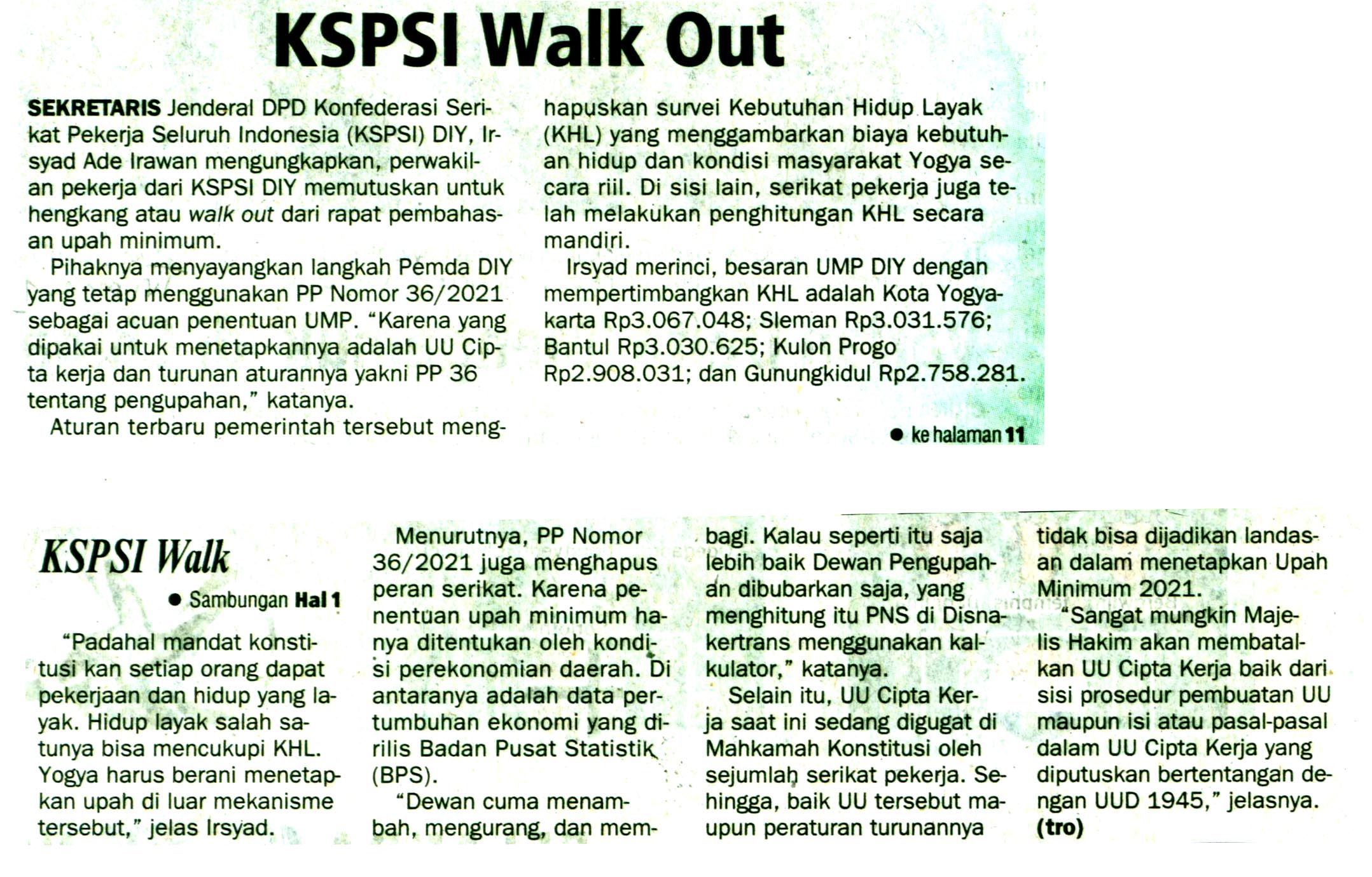 Kliping jogja terbaru