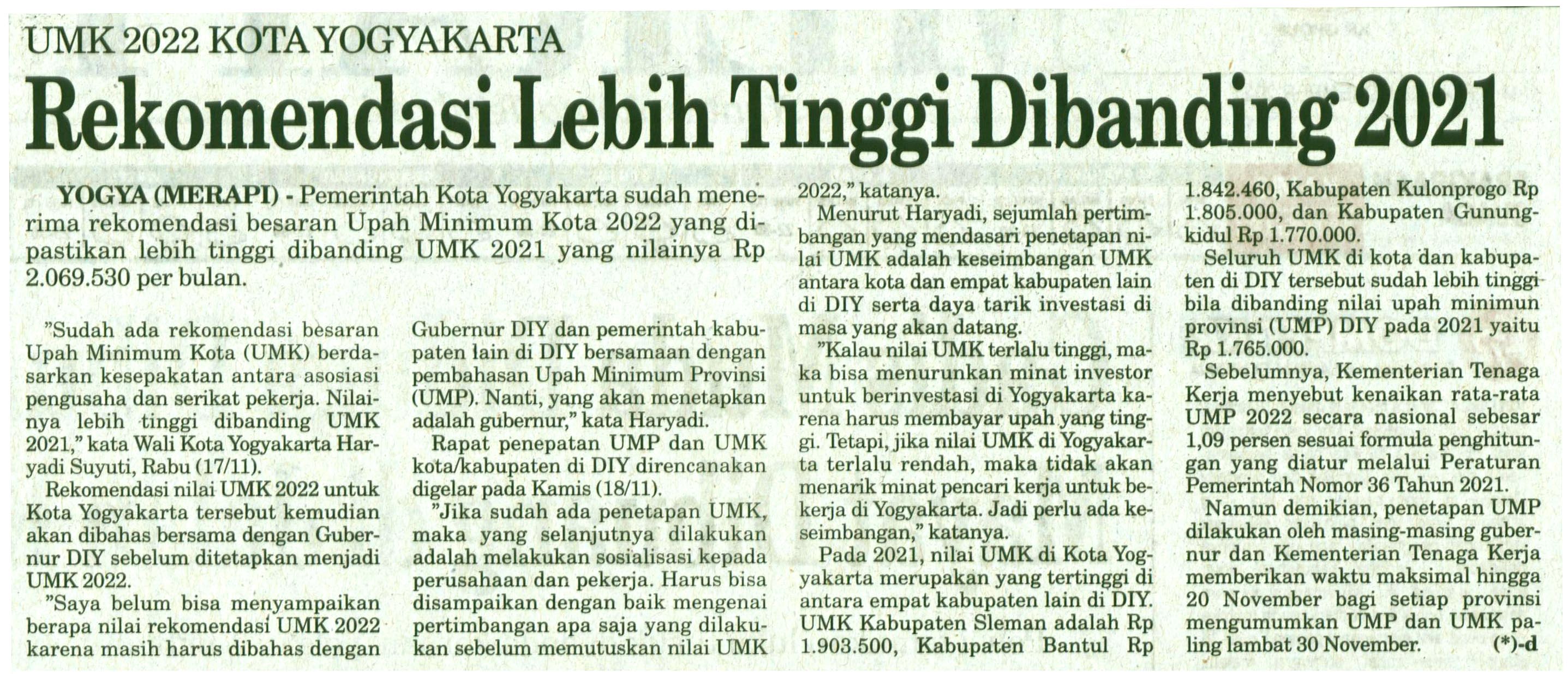 Kliping jogja terbaru
