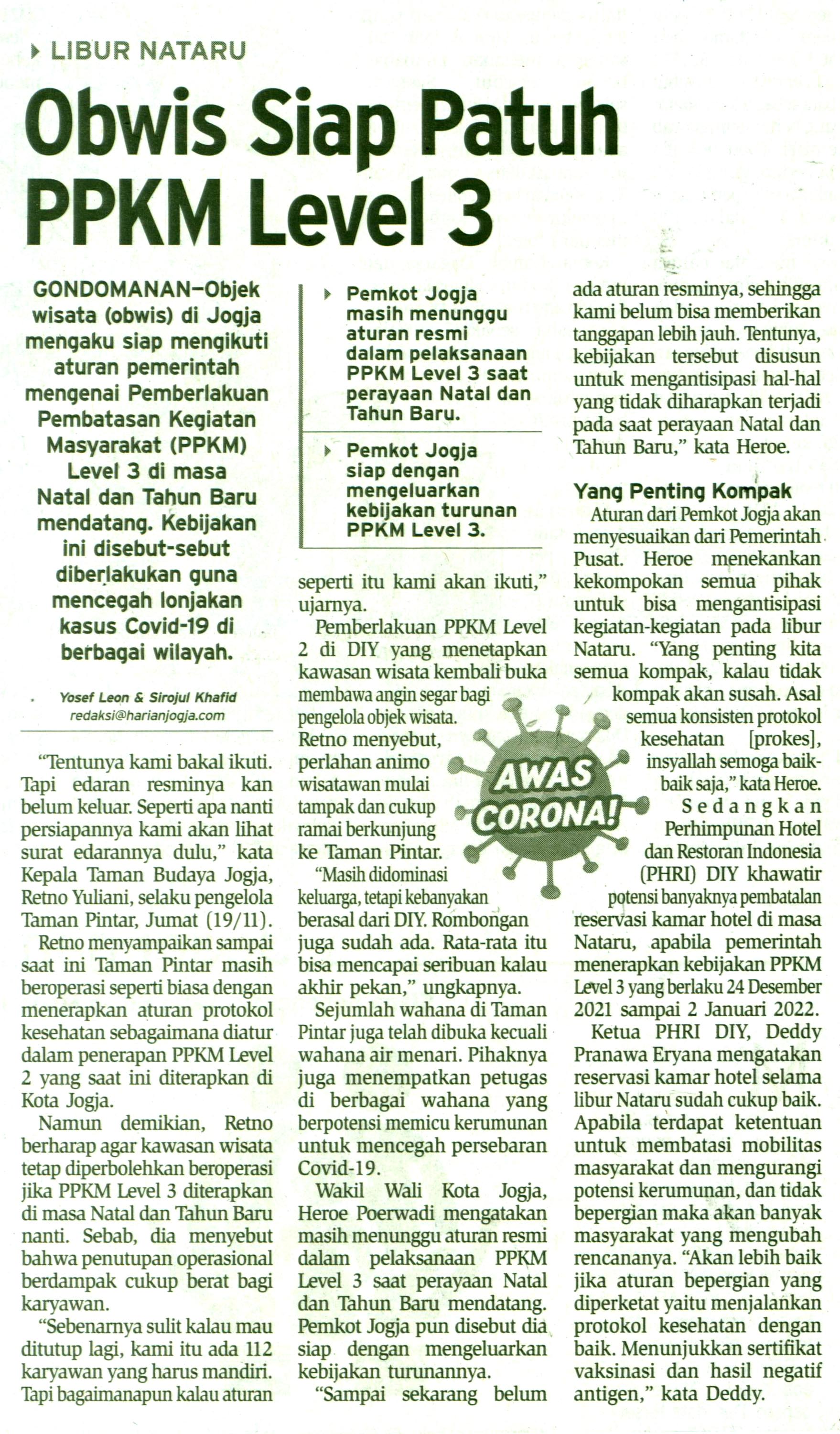 Kliping jogja terbaru
