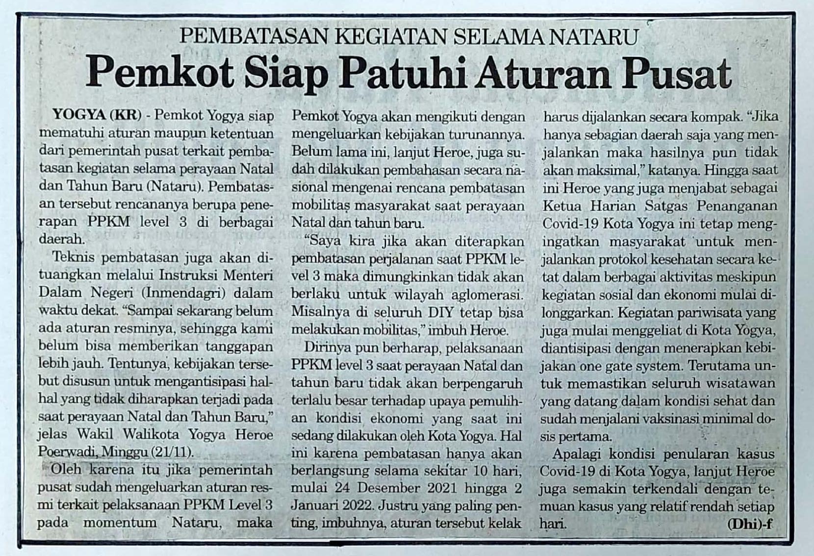Kliping jogja terbaru